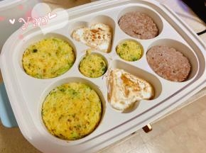 煎至凝结后翻面煎熟即可。