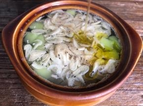 出锅后淋入香油