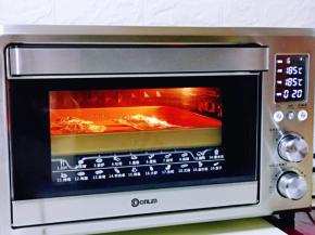 上下管185度，(先烤12分钟）