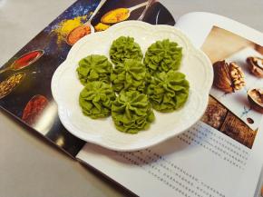 抹茶曲奇成品图