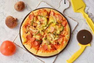 奥尔良鸡腿披萨