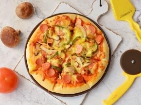 奥尔良鸡腿披萨