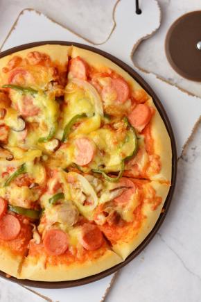 奥尔良鸡腿披萨