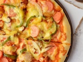 奥尔良鸡腿披萨