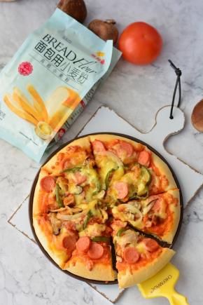 奥尔良鸡腿披萨