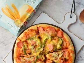 奥尔良鸡腿披萨