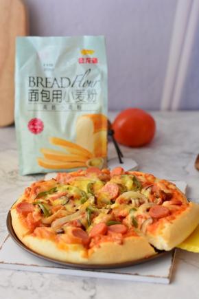 奥尔良鸡腿披萨