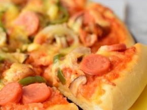 奥尔良鸡腿披萨