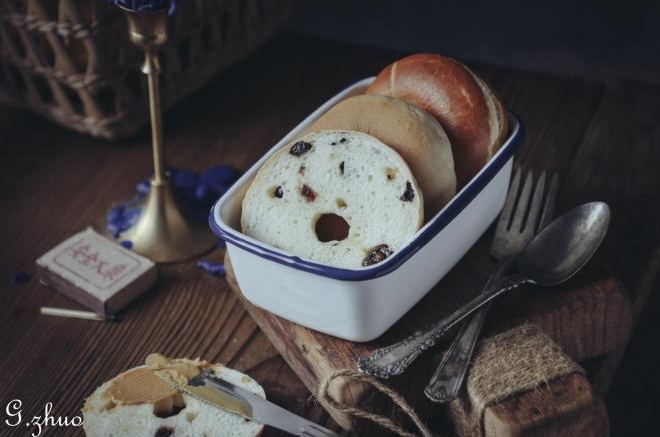 黑加伦碱水贝果