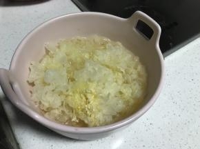 用温水泡发（一小时左右）