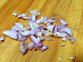 毛葱切碎
