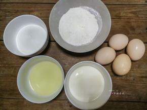 准备蛋糕坯材料，称量备用
