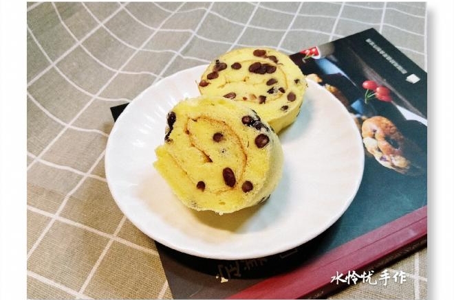 蜜豆蛋糕卷