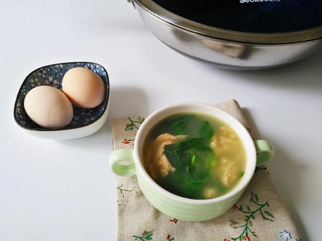 苦菜蛋汤