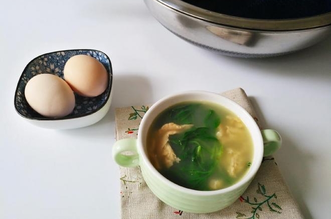 苦菜蛋汤