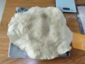 盖上一块布，再次醒发15-20分钟。（蒸帘布即可）