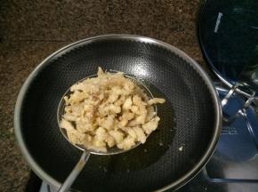 控干油，备用