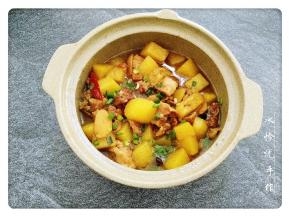 牛腩土豆煲成品图