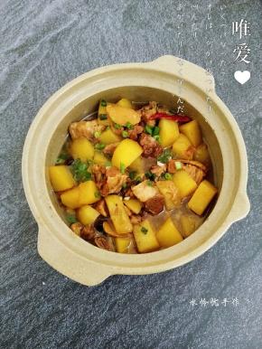 牛腩土豆煲成品图