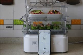 长时间没有做酿苦瓜了，我就试着用20分钟的时间来配蒸。