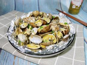 我们的酒香蛤蜊就完成了。