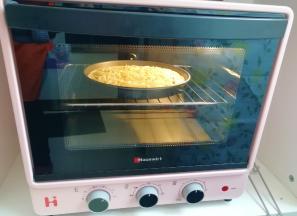 上下管190度烤20分钟。