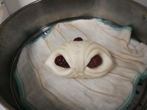 蒸二十分钟焖五分钟