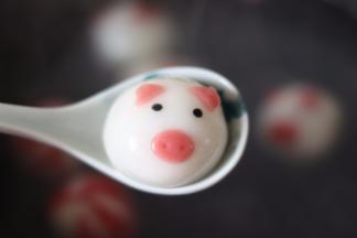 19、漂浮起来，再稍微煮一小会就可以了。