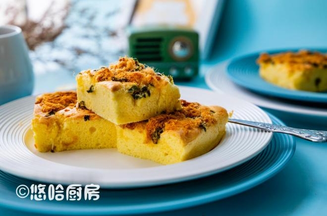 葱香肉松蛋糕