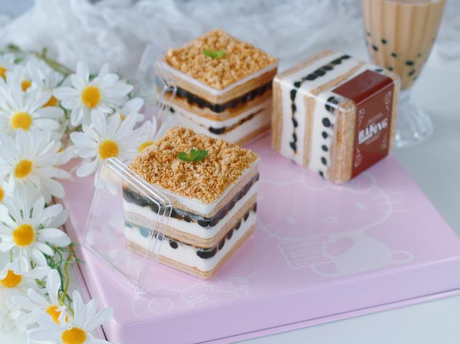珍珠奶茶盒子蛋糕