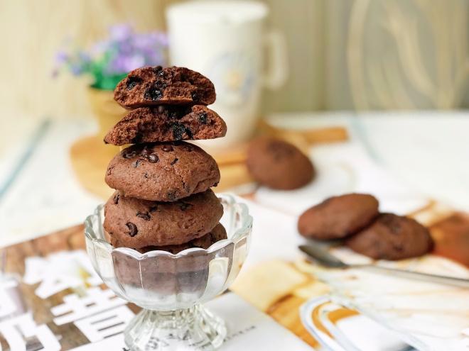 淡奶油巧克力软曲奇