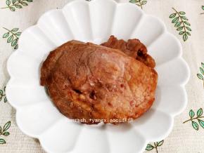 烤了2次30分钟，叉烧肉就做好了