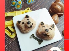 金枪鱼萌犬饭团成品图