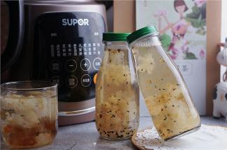 在我们自己想要喝到的时间里，妥妥能喝到稠滑有味的桃胶花香。看样子我家的养生壶我也可以收起来了，有这款静音破壁机就可以一机多用。