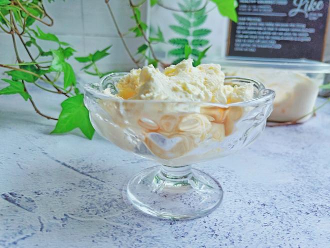 自制无冰渣版的冰激凌