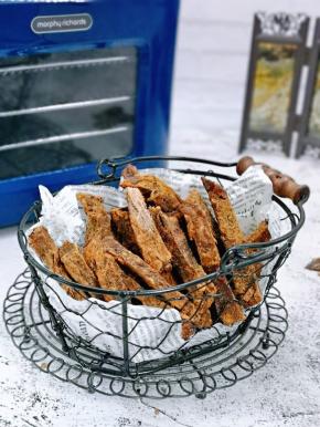 健康无添加的风干牛肉干出炉啦！