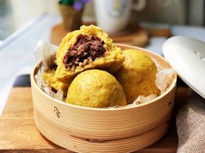 掰开一个，好吃又低脂！