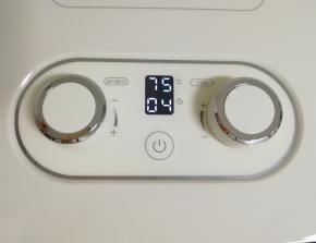 温度设置为75度，时间设置为4个小时，然后就不用管了。