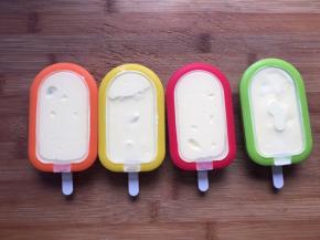 倒入乐葵模具中，盖上盖子，放入冰箱冷冻一夜