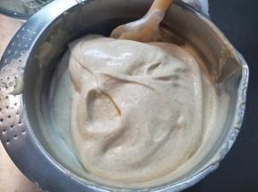 同样的方法搅匀。