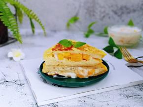 切开酸奶爆出来啦！