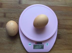 鸡蛋选60克以上的