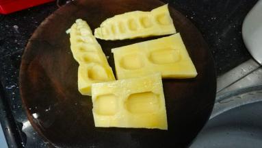 再切开成四份