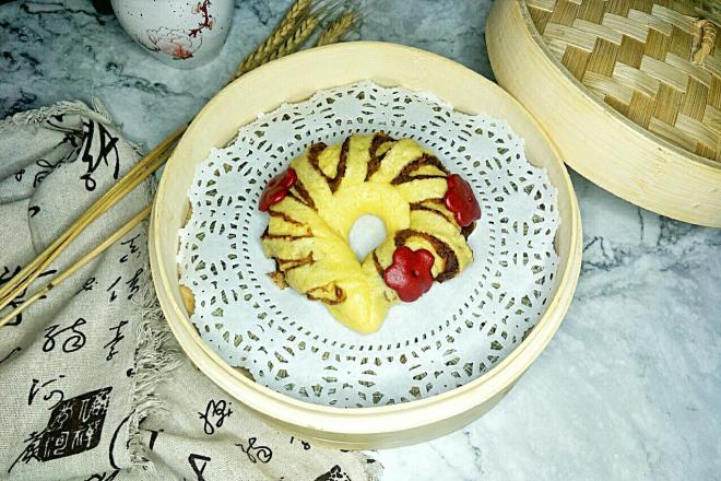 金色阳光豆沙花环