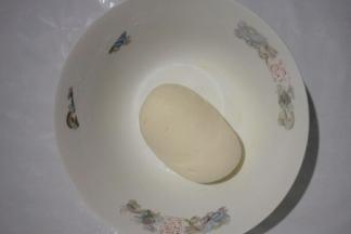 揉成超级光滑的面团