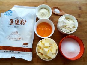 准备好食材和份量