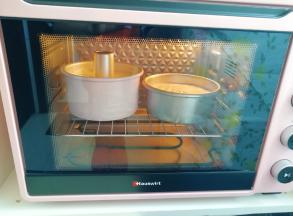 上下管150度烤35分钟。