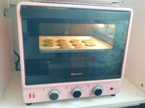 上下管165度烤20分钟。