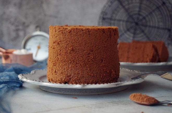 4寸可可戚风蛋糕