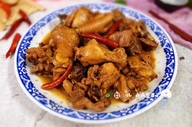 烧鸡块
